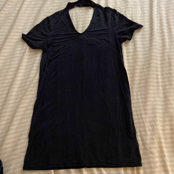 Navy Blue Mini Dress - Picture 1 of 4